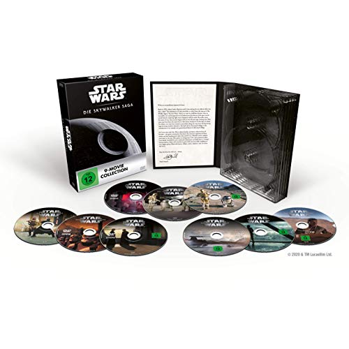 Star Wars: Die Skywalker Saga - 9 Movie Collection [Alemania] [DVD]