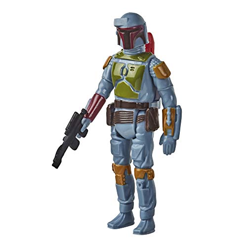 Star Wars Figura de acción de Boba Fett The Empire Strikes Back, colección Retro, Juguetes para niños a Partir de 4 años (Hasbro E96535X6)