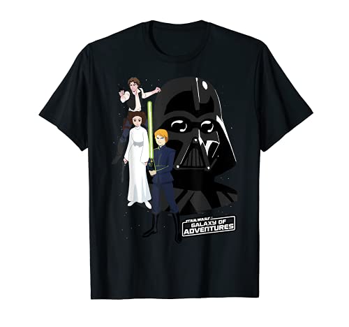 Star Wars Galaxy Of Adventures Rebel Leaders Camiseta
