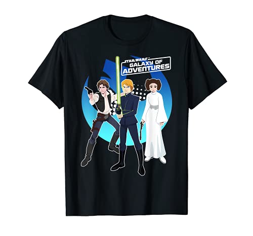 Star Wars Galaxy Of Adventures Rebel Trio Camiseta