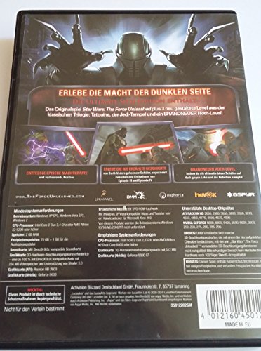 Star Wars - The Force Unleashed: Ultimate Sith Edition [Importación Alemana]