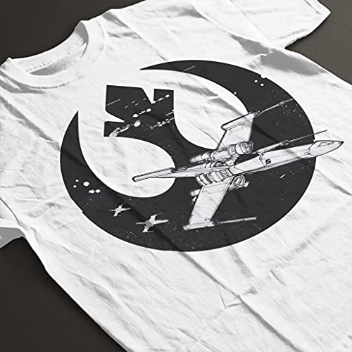 Star Wars X Wing Rebel Alliance Galactic Logo Men's T-Shirt