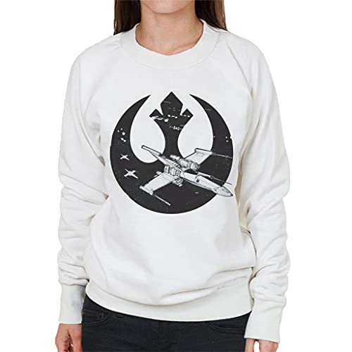 Star Wars X Wing Rebel Alliance Galactic Logo Women's Sweatshirt