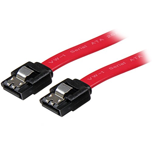 Startech LSATA12 - Cable SATA de 30 cm con Cierre de Seguridad (Bloqueo con pestillo Latching)