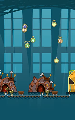 Steampunk Idle Spinner: incremental idle tycoon game with cogs, machines and mad science