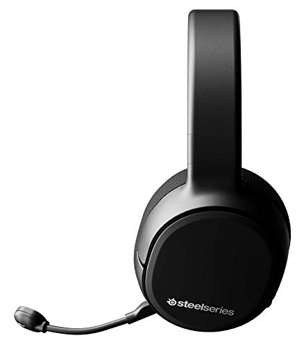 SteelSeries Arctis 1 Wireless para PlayStation - Auriculares inalámbricos para juegos, USB-C Inalámbrico PS5 / PS4 / Nintendo Switch & Lite / Android, Negro (PlayStation)