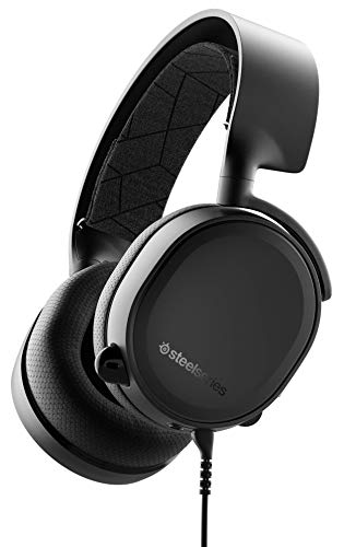 Steelseries Arctis 3 Console Auriculares De Juego Con Cable Estéreos Para PlayStation 5, PS4, Xbox One, Nintendo Switch, Vr, Android E iOS, Negro