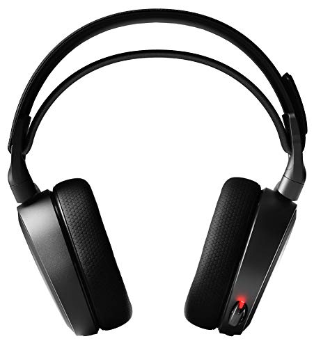 SteelSeries Arctis 7 Auriculares De Juego, Inalámbricos Sin Pérdidas, Dts Headphone: X V2.0 Surround Para PC, Playstation 5 y PlayStation 4 - Negro