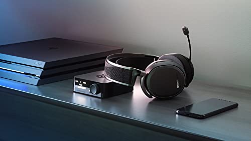 SteelSeries Arctis Pro Wireless - Auriculares inalámbricos para juegos (2.4 G & amp; amp; bluetooth) - Controladores de altavoz de alta resolución - Para PC, PS5 y PS4 - Negro