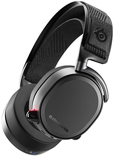 SteelSeries Arctis Pro Wireless - Auriculares inalámbricos para juegos (2.4 G & amp; amp; bluetooth) - Controladores de altavoz de alta resolución - Para PC, PS5 y PS4 - Negro