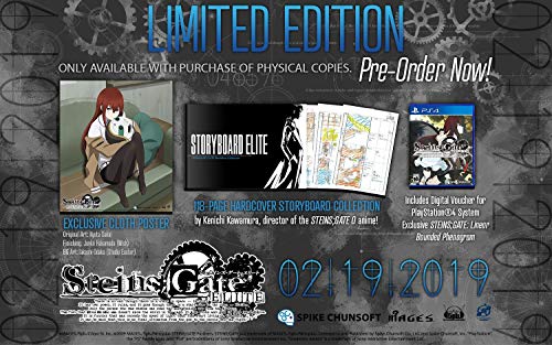 Steins; Gate Elite - Limited Edition for PlayStation 4 [USA]