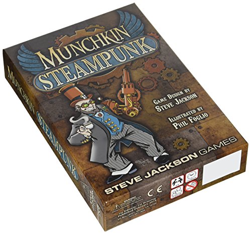Steve Jackson Games sjg01531 – Tarjeta Juegos, Munchkin Steam Punk, edición Inglesa
