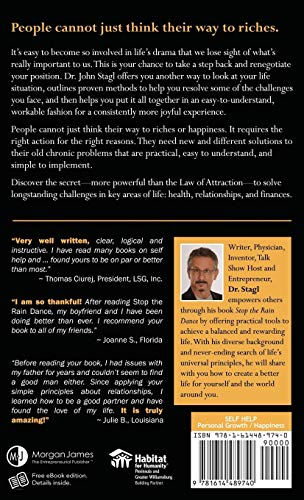 Stop the Rain Dance: To Secure Financial Freedom, True Happiness and a Romantic Love Life - Now - Before It's Too Late