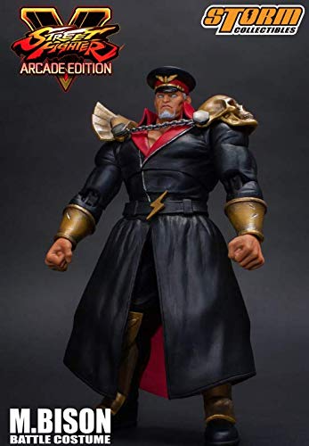 Storm Collectibles Figura M. Bison Battle Costume 18 cm. Street Fighter V Arcade Edition. Escala 1:12