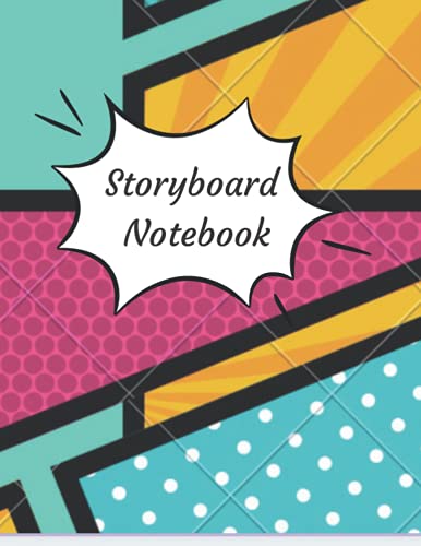Storyboard Notebook 8.5" X 11", 200 pages: Perfect for Creative Storytelling: Storyboard Notebook