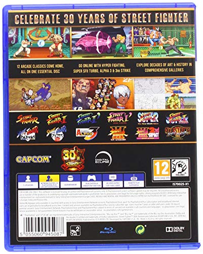 Street Fighter 30th Anniversary Collection - PlayStation 4 [Importación francesa]