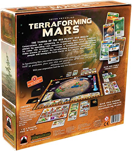 Stronghold Games STG06005 Terraforming Mars - Juego de Estrategia Familiar (en inglés)