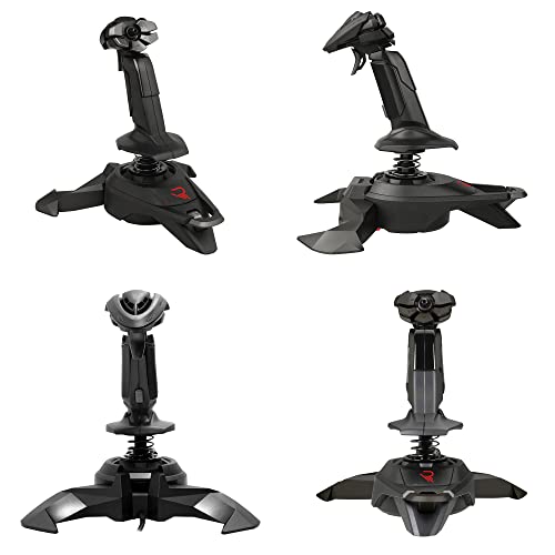 Subsonic - Raiden - Joystick con acelerador para simulador de vuelo - Flignt Stick Pro - Compatible con PC (Windows 8.1)