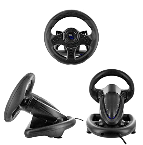 Subsonic - Superdrive, Volante De Carreras Sv450 Con Pedales, Cambio Y Vibración, Xbox X/Series, Switch, Ps4, Xbox One, Pc (Programable Para Todos Los Juegos), Xbox Series X