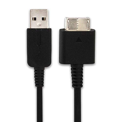 subtel® PCH-ZUC1 Cable de Datos USB 1m Compatible con Sony PS Vita (PCH-1000 / PCH-1004) / PS Vita (PCH-1100 / PCH-1104) Cable Carga System Connector a USB A 2.0  PVC Negro