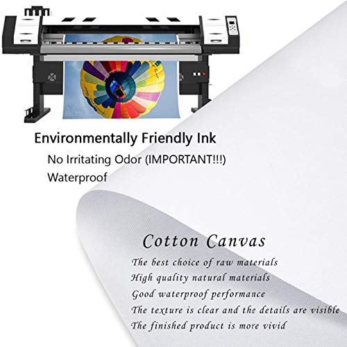 Sunsightly Impresiones en Lienzo, Turquesa Verde Azulado Pintura Abstracta Arte de la Pared Impresión en Lienzo Arte Moderno Pintura Decoración para el hogar Sin Marco 50x100cm （20"× 40"）