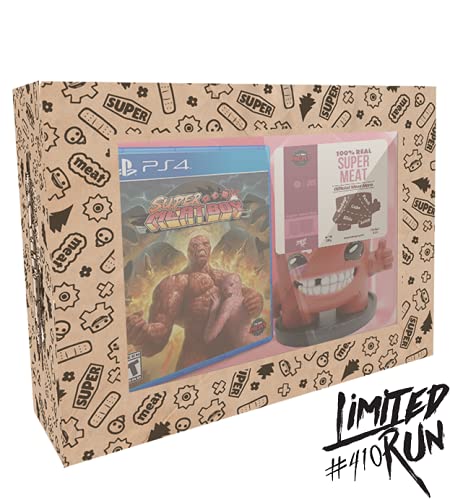 Super Meat Boy - Limited Collector Edition (1000 copies wordwide) - Limited Run #410 - PS4