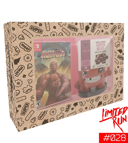 Super Meat Boy - Limited Collector Edition (1170 copies wordwide) - Limited Run #28 - Switch