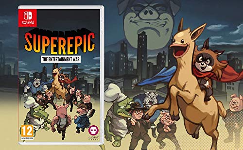 SuperEpic: The Entertainment War - Nintendo Switch [Importación inglesa]