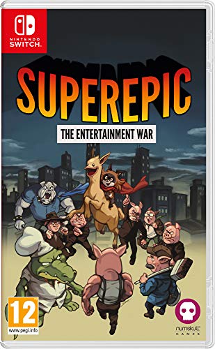 SuperEpic: The Entertainment War - Nintendo Switch [Importación inglesa]