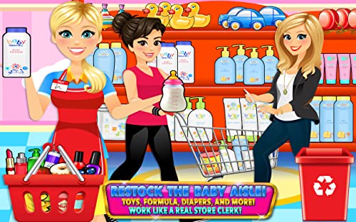 Supermarket Drugstore Simulator - Grocery Store, Quick Stop, Gas Station & Cash Register Games FREE