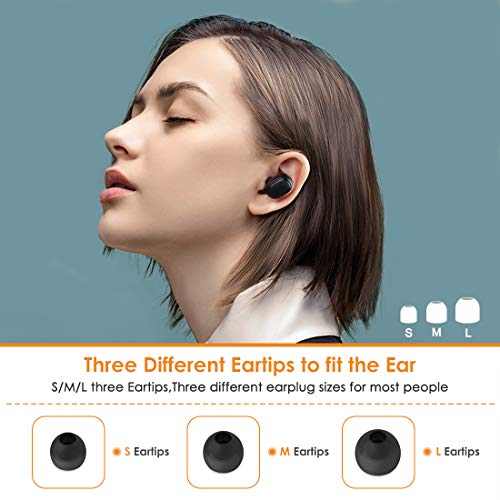 superpow Xiaomi Redmi Airdots 2 Auriculares Inalámbricos, Wireless Earbuds Auriculares inalámbricos Bluetooth 5.0 Auriculares Bluetooth Anti-transpiración IPX4 con Auriculares con micrófono