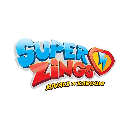 SuperZings - Super Lata Especial (PSZSD48TIN00), Incluye 5 Figuras en Color Metalizado