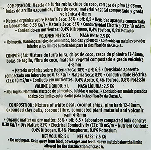 Sustratos - Sustrato Orquídeas 5l. - Batlle