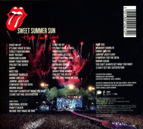 Sweet Summer Sun: Hyde Park Live [Alemania]
