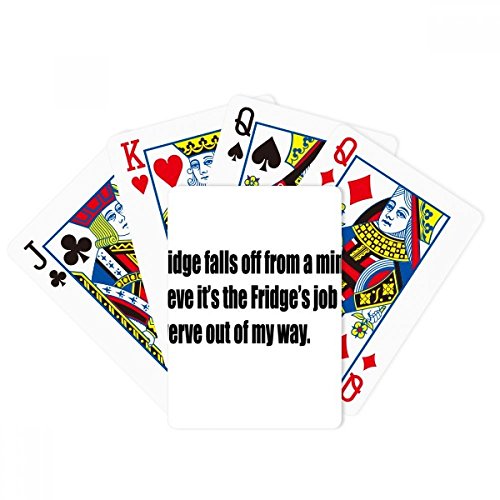 Swerve Out of My Way Poker Juego de cartas mágicas