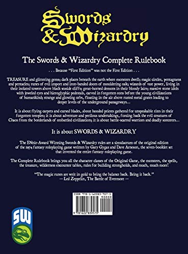 Swords & Wizardry Complete Rulebook