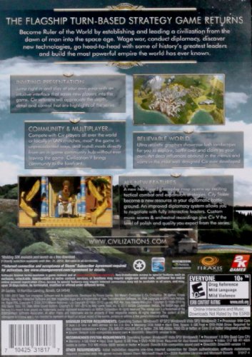 Take-Two Interactive Sid Meier's Civilization V - Juego