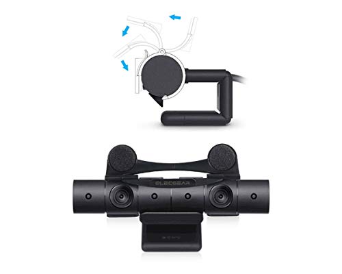Tapa de Objetivo, Lens Cap para PlayStation VR Cámara - ElecGear Cubierta Webcam, Prueba de polvo Protector Cover, intimidad Protective Snap-on Clip para PS Camera