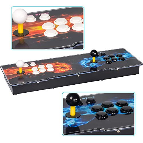TAPDRA Consola de Juegos Retro Arcade 3D Pandora Key 7 4188 Retro HD Games (Juegos 3D 160 en uno incluidos) HD 1280x720 Soporte multijugador Agregar más Juegos Salida de Audio HDMI/VGA/USB/3,5mm