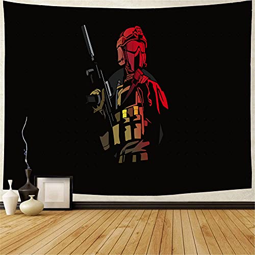 Tapices Escape From Tarkov Tapiz Hippie Tapices para Colgar En La Pared para Dormitorio Tapiz Decoración De Pared Tapiz, 150X150Cm