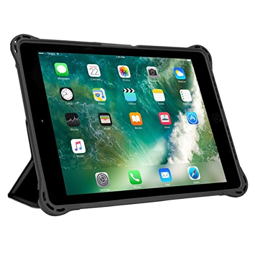 Targus Pro-tek 24,6 cm (9.7") Folio Negro, Gris - Fundas para Tablets (Folio, Apple, iPad (2018/2017) iPad Pro iPad Air 2, 24,6 cm (9.7"), 330 g, Negro, Gris)