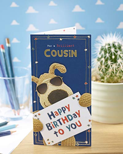 Tarjeta de cumpleaños de primo - Tarjeta de cumpleaños para él - Tarjeta de cumpleaños Boofle