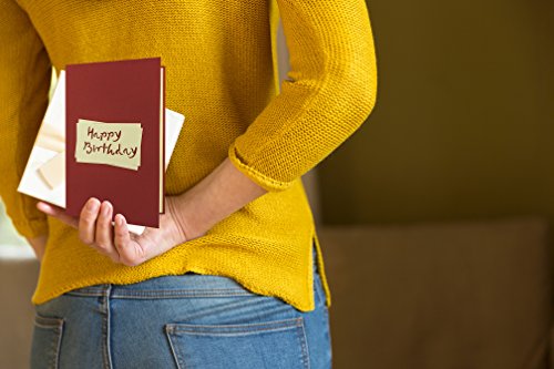 Tarjeta de felicitación para cumpleaños 30 40 50 y 60 años, hecho a mano disegno 3D desplecable con torta y texto en inglés, G06