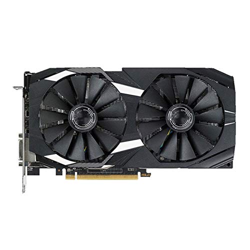 Tarjeta De Gráficos Original Fit For ASUS RX 580 4GB Tarjeta De Video GPU AMD Radeon RX580 4GB Tarjetas Gráficas Gráficos Juego De Computadora 570 560 550 VGA DVI Video Card Tarjeta Grafica
