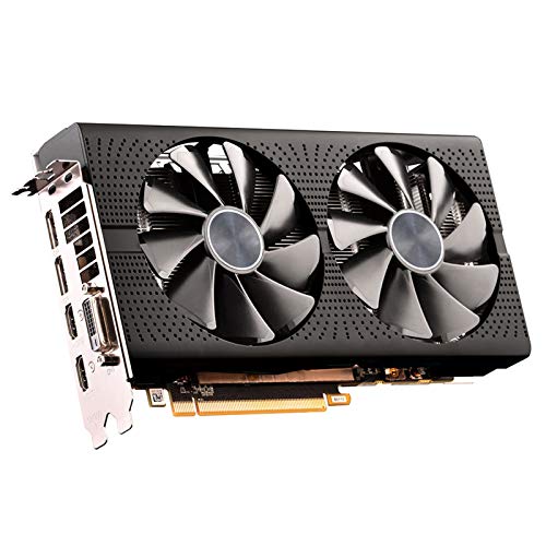 Tarjeta Grafica Fit For Sapphire AMD Radeon RX 580 4GB Tarjetas De Gráficos Gaming PC RX580 256bit 4GB GDDR5 PCI Express 3.0 Tarjeta De Video De Escritorio