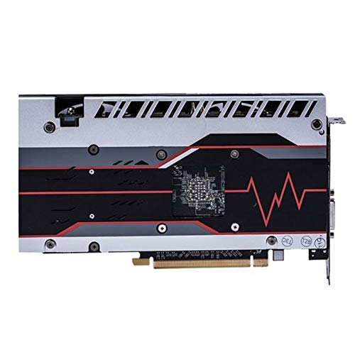 Tarjeta gráfica Tarjeta gráfica Ajuste para SAPPHIRE RX 570 4GB Tarjetas gráficas GPU AMD Radeon RX570 4G Tarjetas de vídeo 256bit PC de escritorio Juego de computadora Mapa HDMI no minería