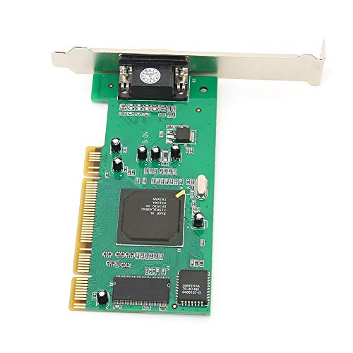 Tarjeta gráfica VGA, Accesorios de computadora de Escritorio PCI de 8 MB y 32 bits, Pantalla múltiple para ATI Rage XL, Compatible con Dos Muescas con Ranura PCI-X de 64 bits