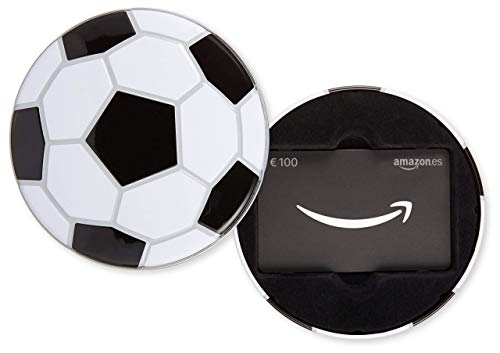 Tarjeta Regalo Amazon.es - €100 (Estuche balón de fútbol)