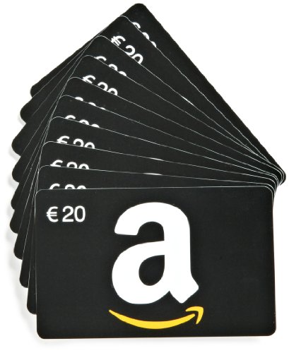 Tarjeta Regalo Amazon.es - €20 (Lote de 10 tarjetas)
