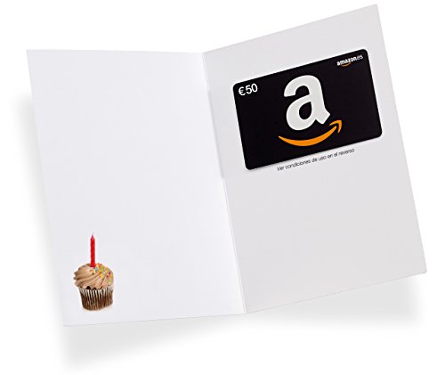 Tarjeta Regalo Amazon.es - €50 (Tarjeta de felicitación Cumpleaños Buldog)